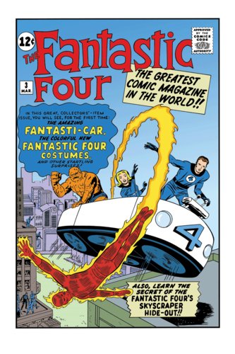 Fantastic Four #3 COLOR